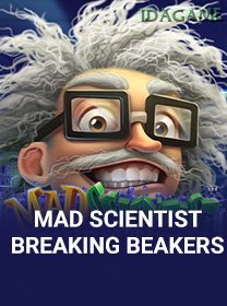 Mad Scientist Breaking Beakers